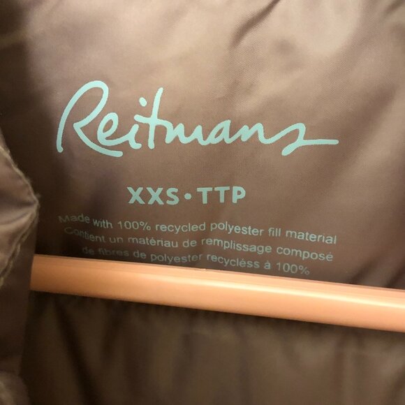 NWT - Reitmans packable jacket - Mauve - Size XXS - Picture 3 of 7